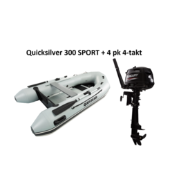 Quicksilver Quicksilver 300 SPORT + Mercury 4/15 PS 4-Takt