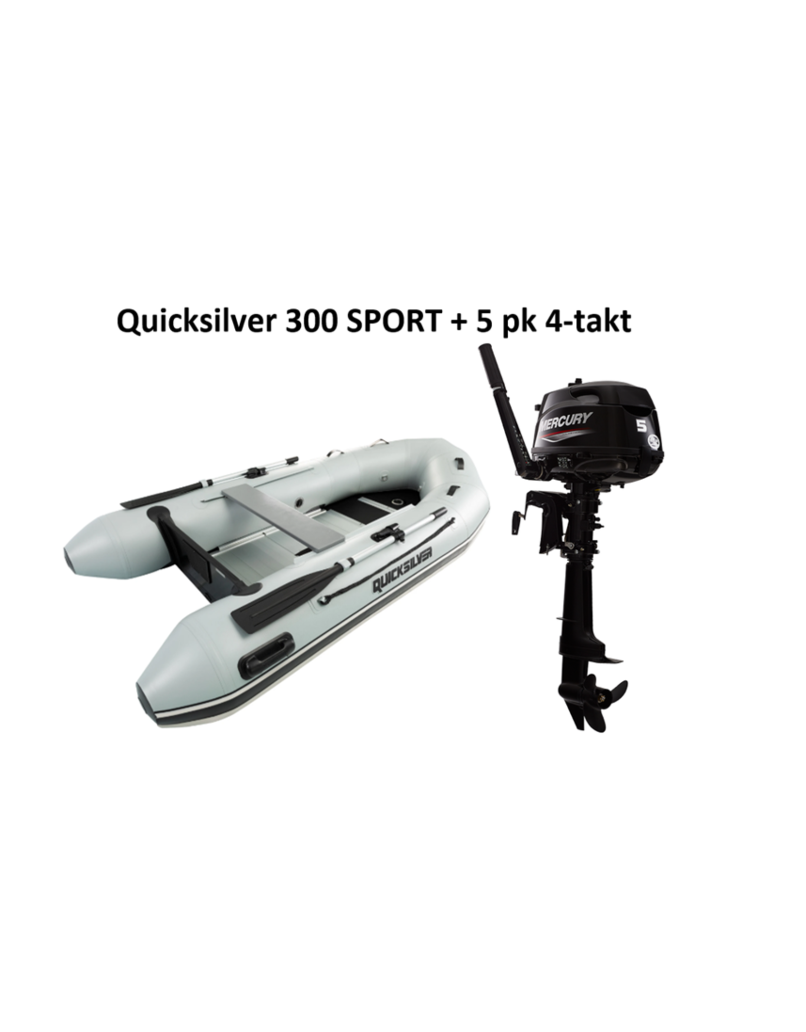 Quicksilver Quicksilver 300 SPORT + Mercury 4/15 PS 4-Takt