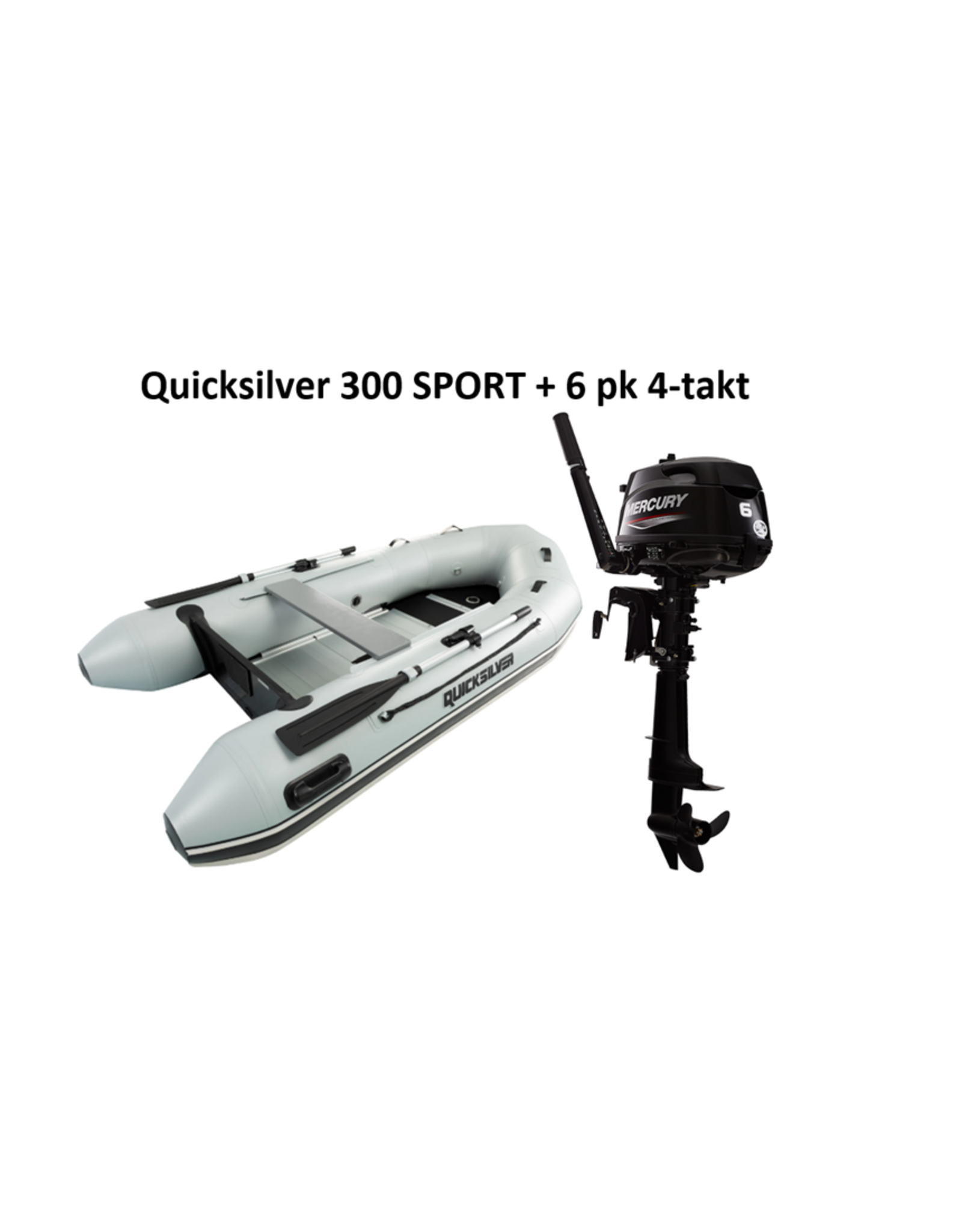 Quicksilver Quicksilver 300 SPORT + Mercury 4/15 PS 4-Takt