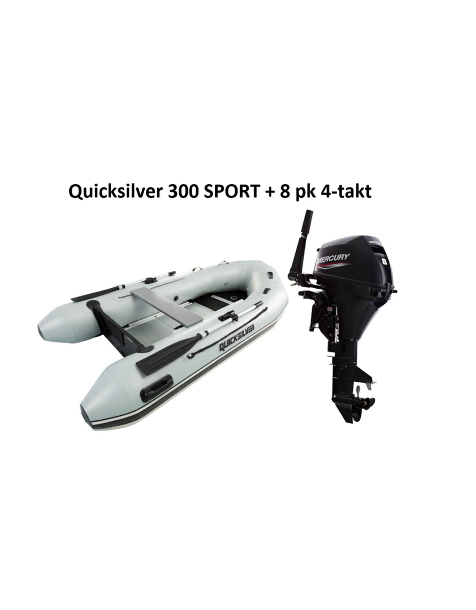 Quicksilver Quicksilver 300 SPORT + Mercury 4/15 hp 4-stroke