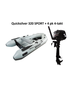Quicksilver Quicksilver 320 SPORT + Mercury 4/20 hp 4-stroke