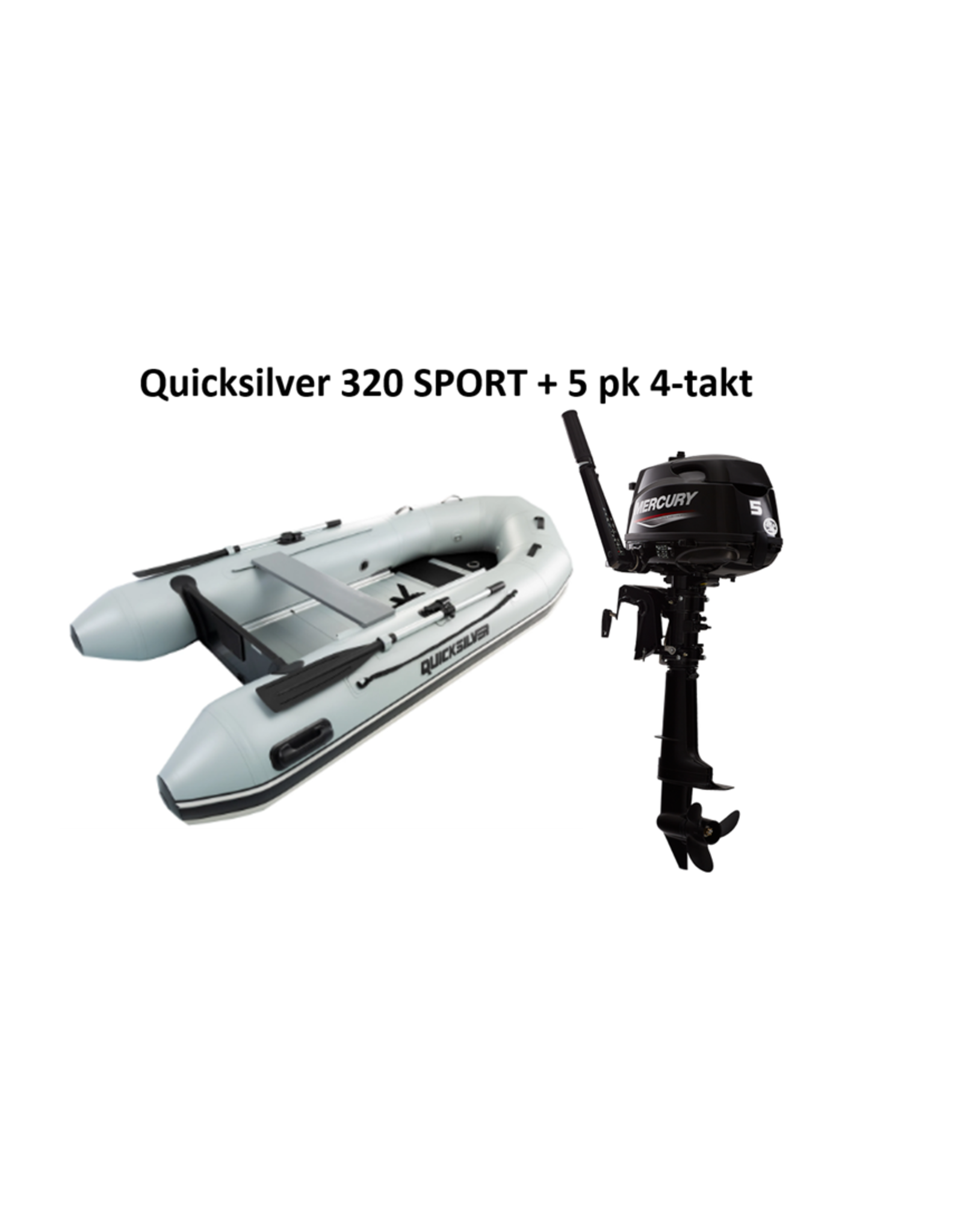 Quicksilver Quicksilver 320 SPORT + Mercury 4/20 hp 4-stroke