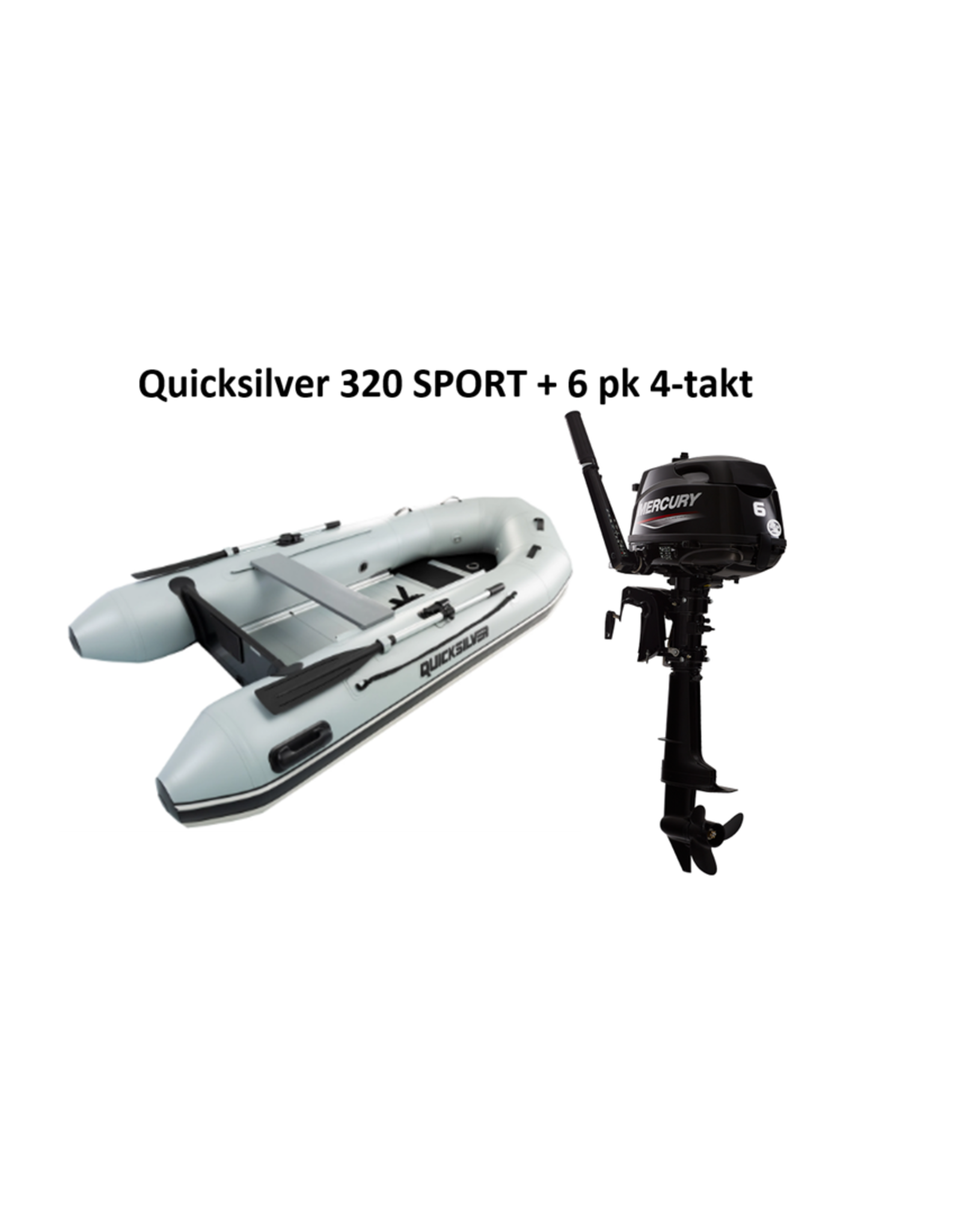 Quicksilver Quicksilver 320 SPORT + Mercury 4/20 pk 4-takt