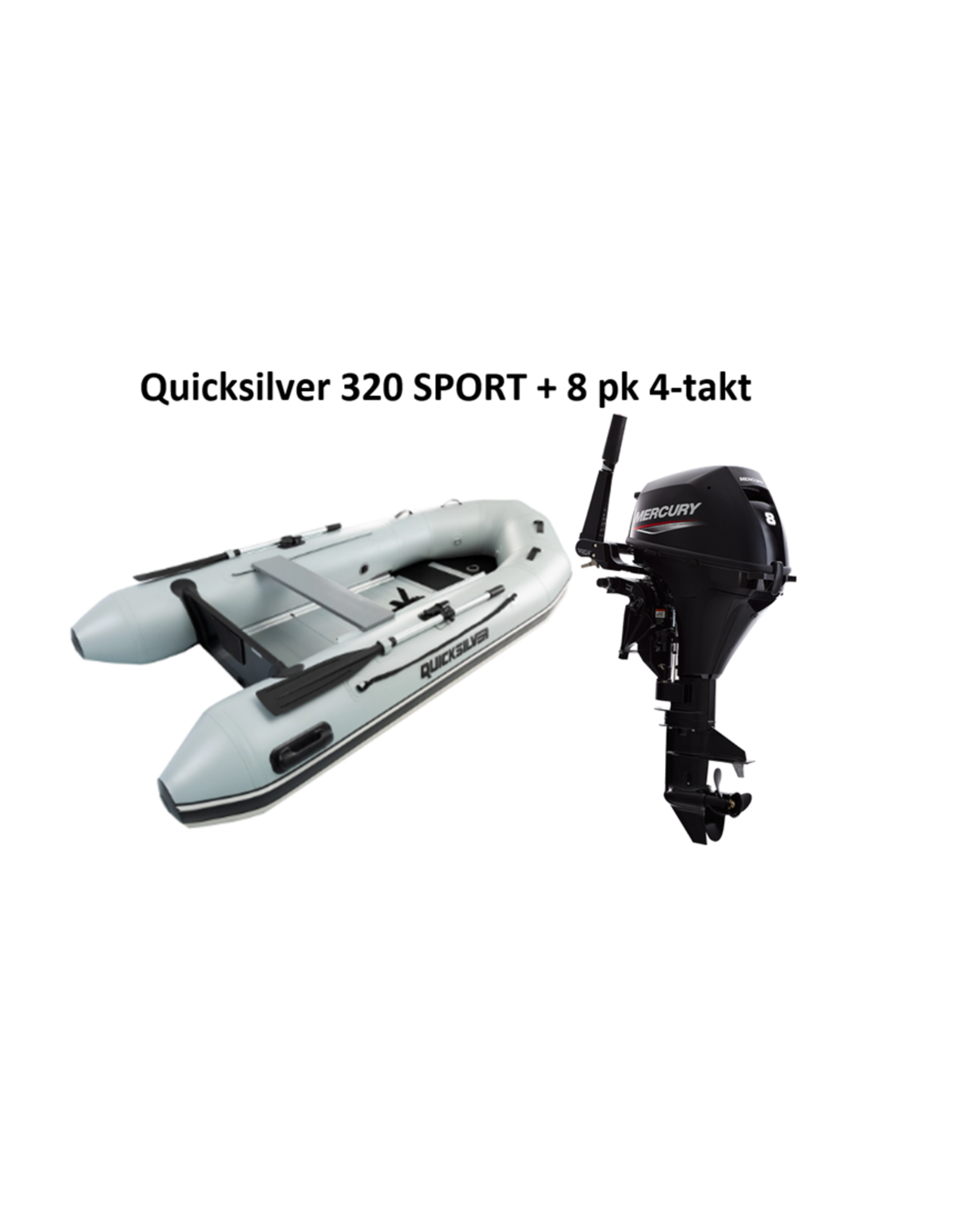 Quicksilver Quicksilver 320 SPORT + Mercury 4/20 pk 4-takt