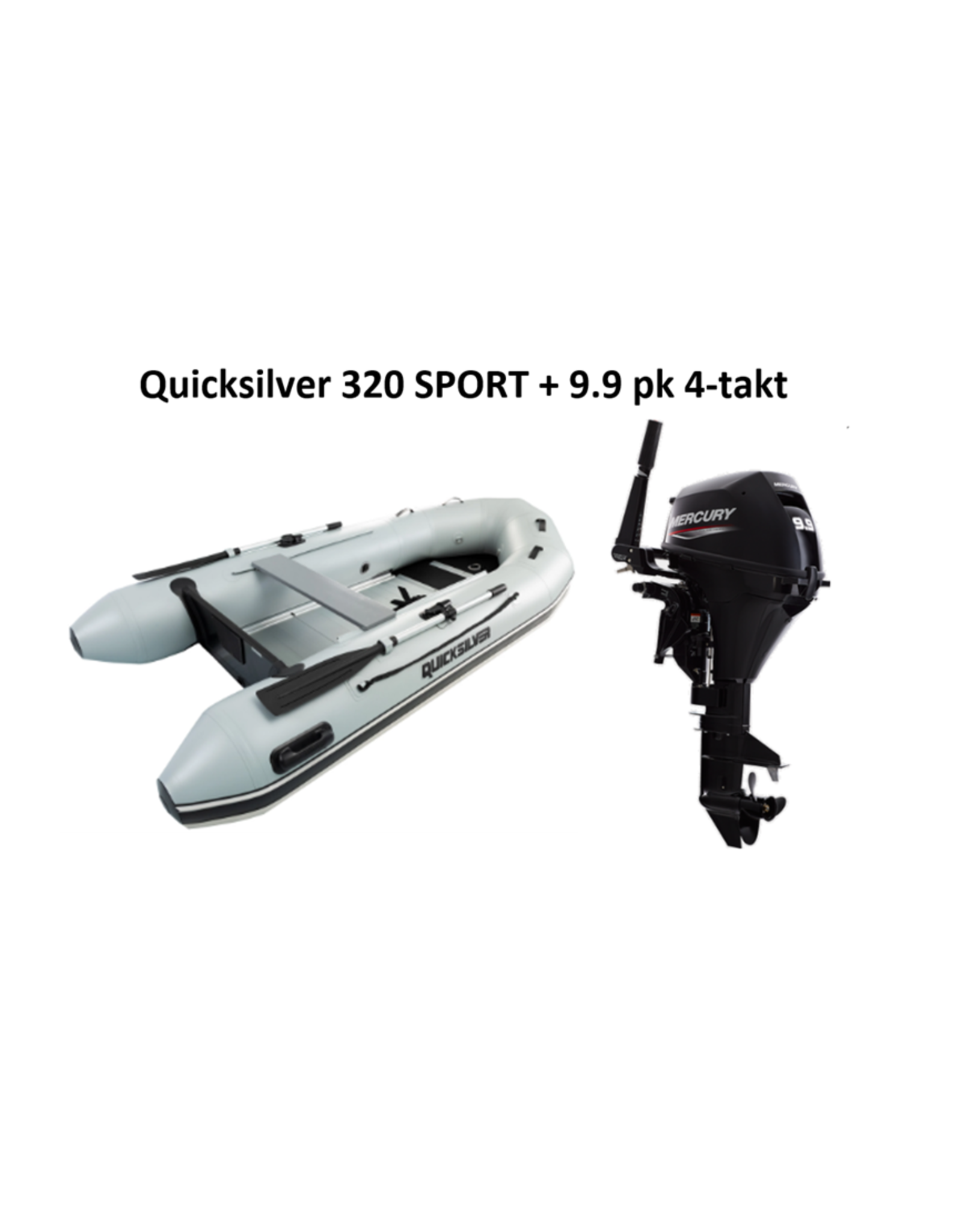 Quicksilver Quicksilver 320 SPORT + Mercury 4/20 hp 4-stroke
