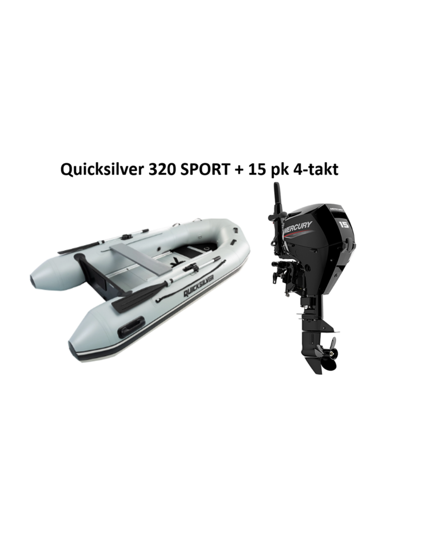 Quicksilver Quicksilver 320 SPORT + Mercury 4/20 PS 4-Takt