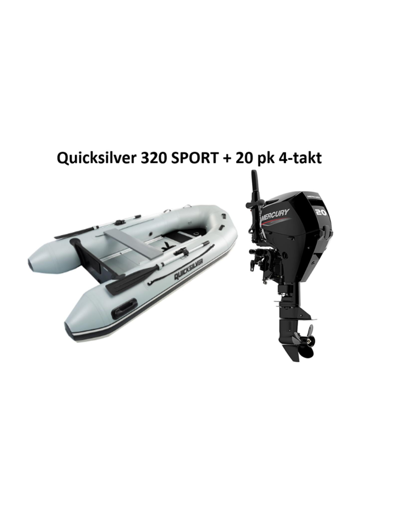 Quicksilver Quicksilver 320 SPORT + Mercury 4/20 hp 4-stroke