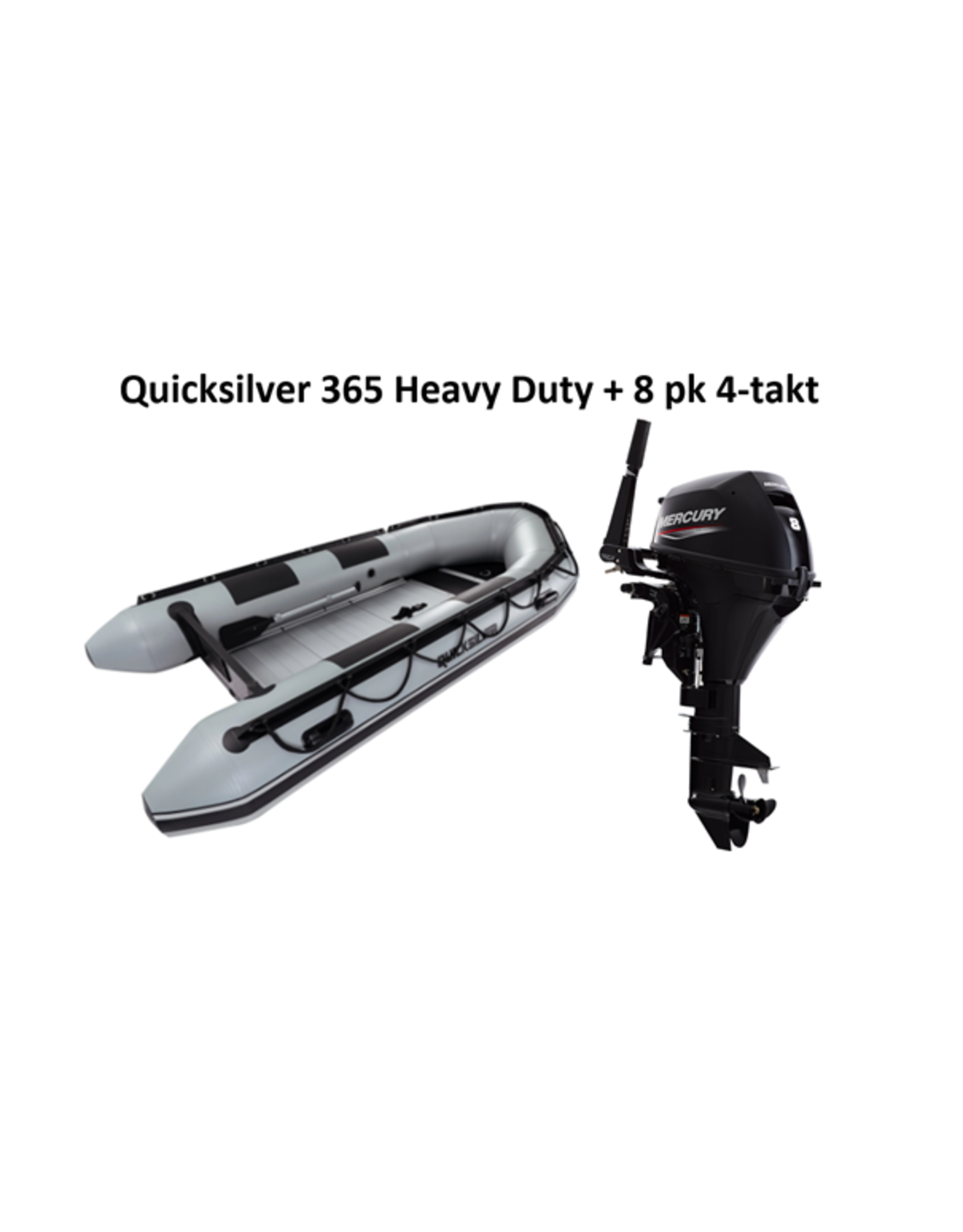 Quicksilver Quicksilver 365 Heavy Duty + Mercury 6/25 pk 4-takt