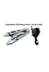 Quicksilver Quicksilver 470 Heavy Duty + Mercury 10/60 pk 4-takt