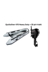 Quicksilver Quicksilver 470 Heavy Duty + Mercury 10/60 pk 4-takt