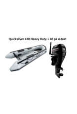 Quicksilver Quicksilver 470 Heavy Duty + Mercury 10/60 pk 4-takt