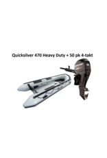 Quicksilver Quicksilver 470 Heavy Duty + Mercury 10/60 pk 4-takt