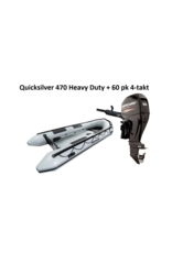 Quicksilver Quicksilver 470 Heavy Duty + Mercury 10/60 pk 4-takt