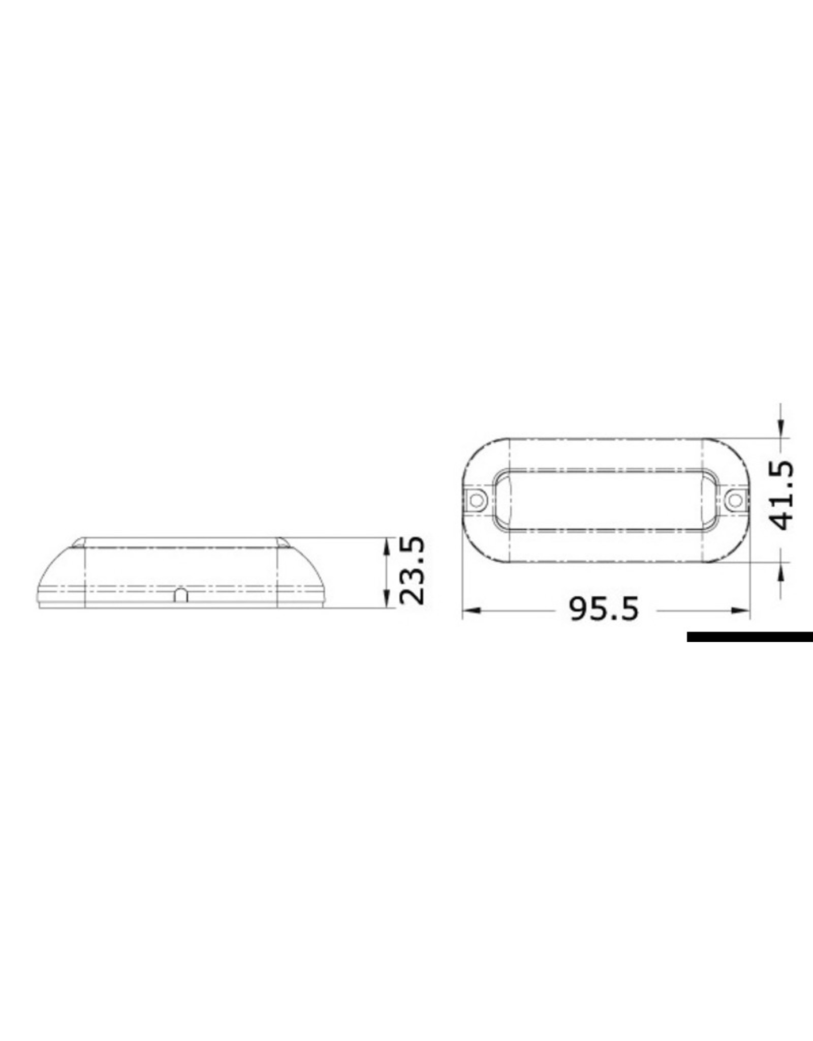 Osculati Underwater LED light RGBW