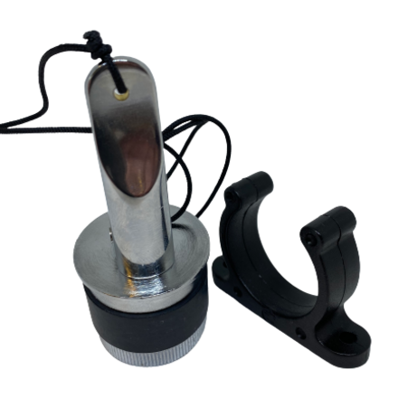 Zodiac Zodiac - Zelflozerstop RVS D34 kit inclusief houder