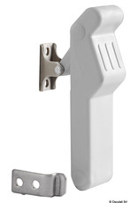 Osculati Anti-vibration rubber peak latch 96x29 mm black