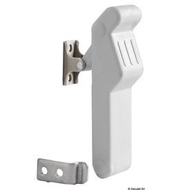 Osculati Anti-vibration rubber peak latch 96x29 mm black