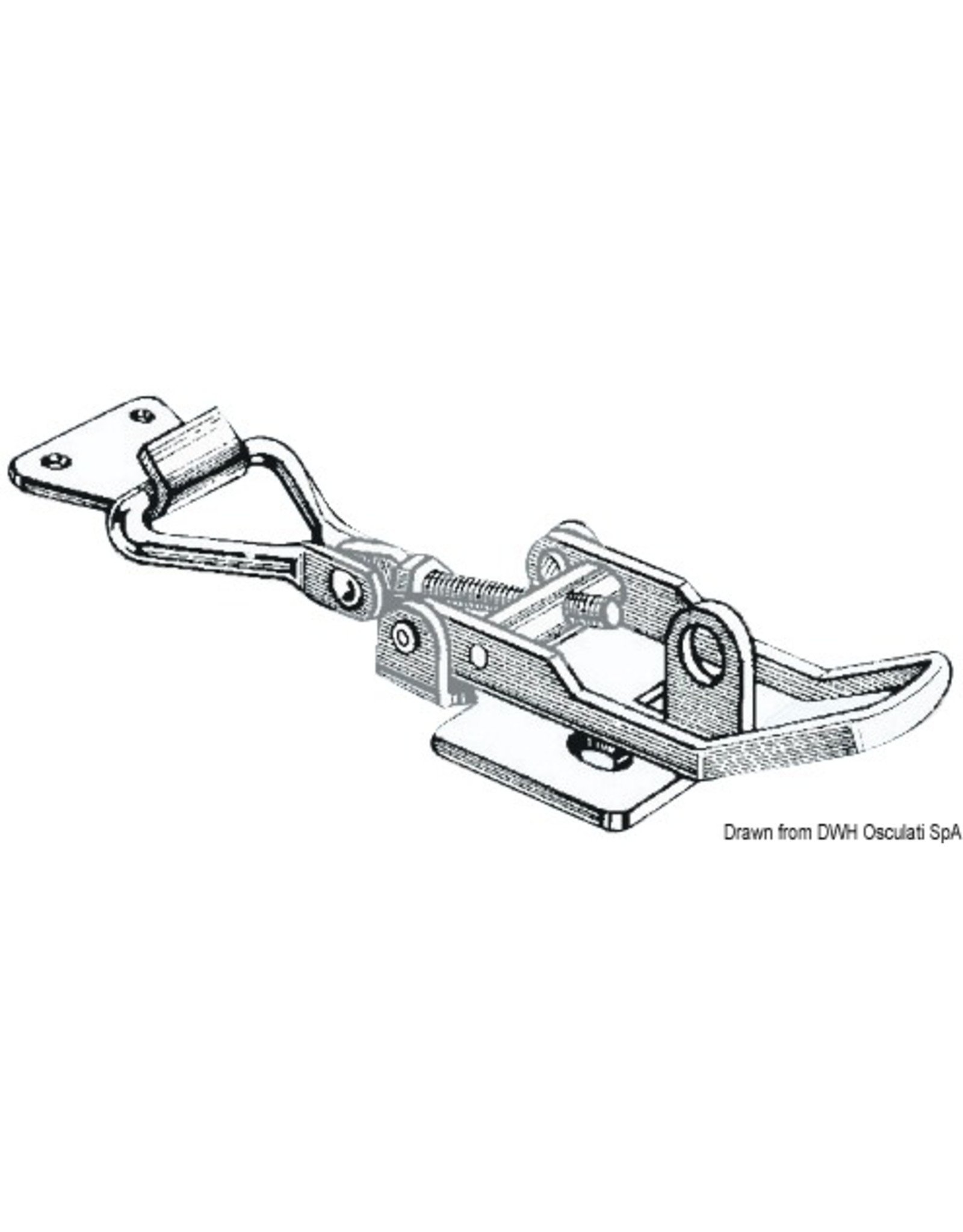 Osculati SS toggle fastener 75-90 mm