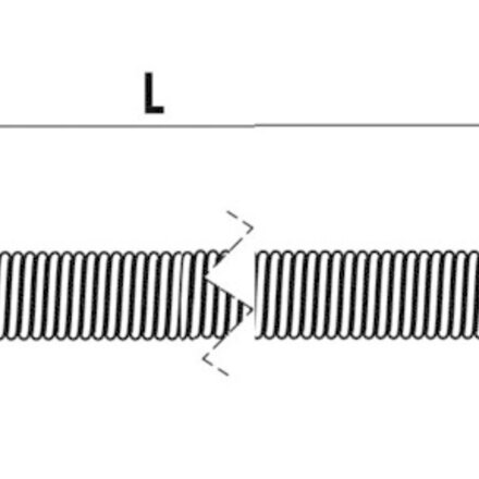 Osculati RVS luiksteun 260 mm B
