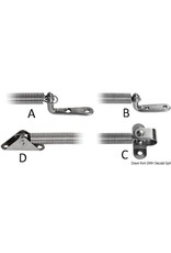 Osculati Osculati Edelstahl-Lukenstütze 220 mm A