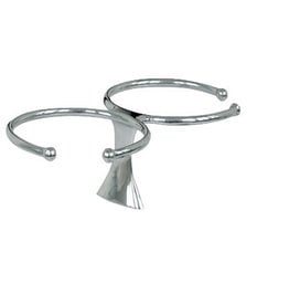 Osculati Bottle holder for 2 bottles, AISI 316, stud mounting