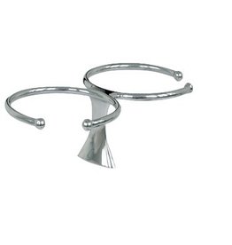 Osculati Flaschenhalter für 2 Flaschen, AISI 316, Bolzenbefestigung