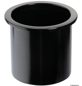 Osculati Einbau-Getränkehalter aus ABS, schwarz/weiß