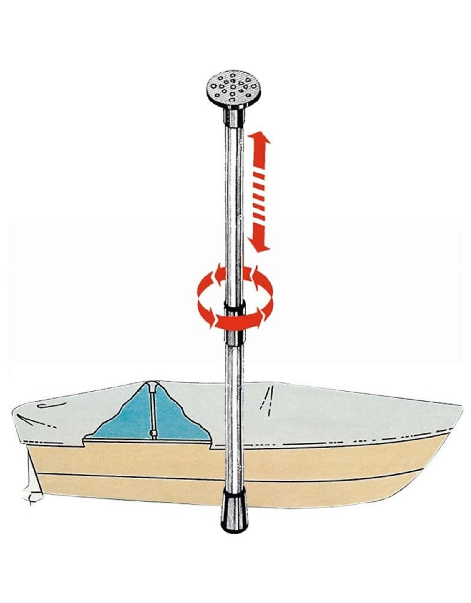 Osculati Telescop tarpaulin support 75/120 cm