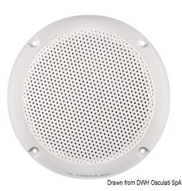 Osculati Pair of 2-ways loudspeakers 150 mm 60 W white