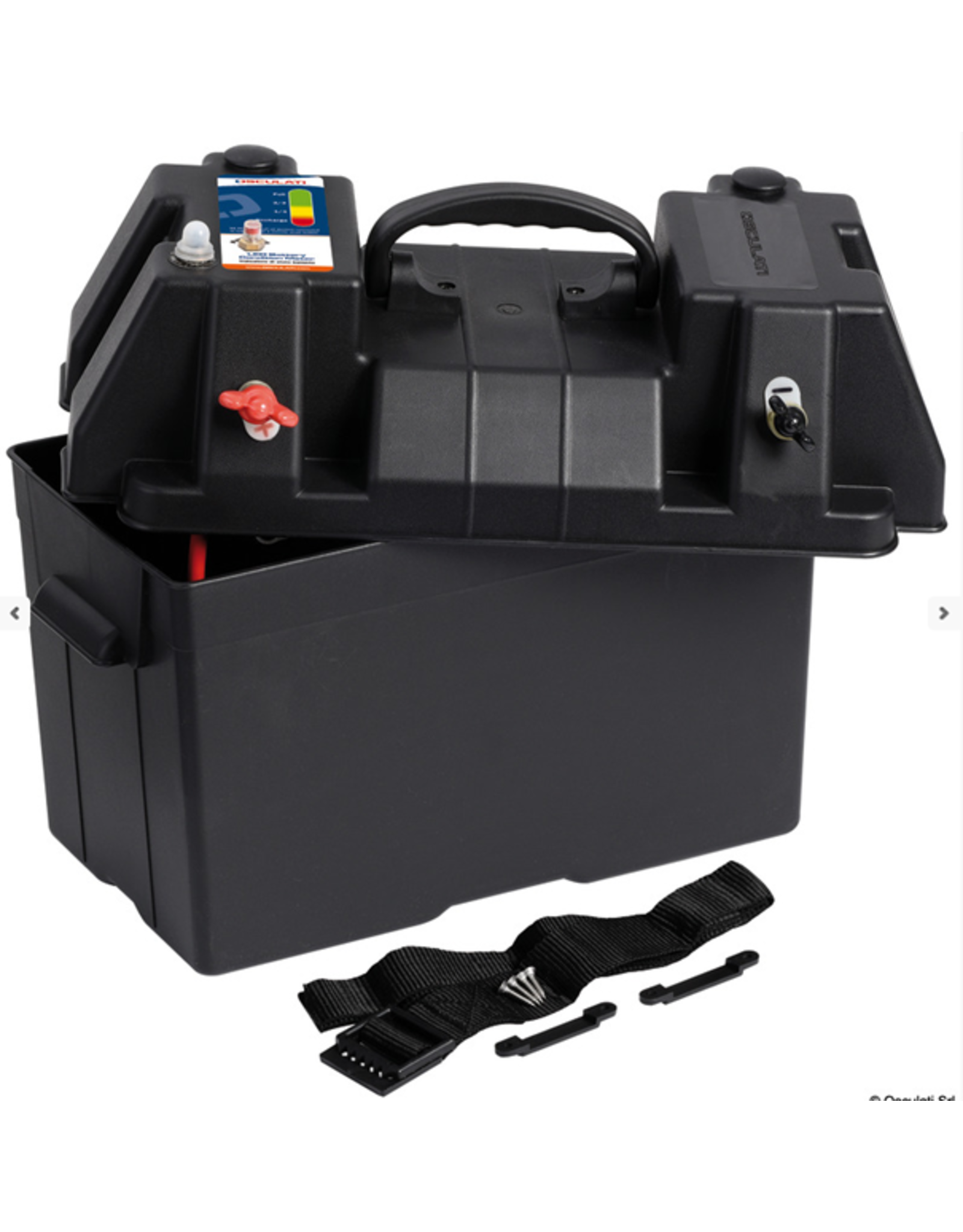 Osculati Power Center Deluxe Watertight power socket with 10A automatic fuse + 2x2.4A watertight dual USB port