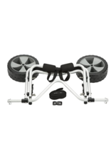 attwood Kayak and Canoe Cart, Large-Diameter Wheels, No-Deflate Tires, Carries Up to 100 Pounds, Aluminum