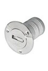Osculati Chromed brass deck plug FUEL 50 mm