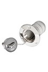Osculati Chromed brass deck plug FUEL 50 mm