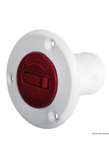 Osculati Nylon/glasvezel FUEL plug rood 50 mm