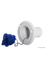 Osculati Nylon/glasvezel WATERplug lichtblauw 38 mm