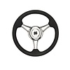 Hebor Watersport V21 stuurwiel zwart/rvs 3x2-spaaks