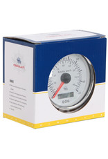 Osculati Speedometer w/GPS compass white/glossy