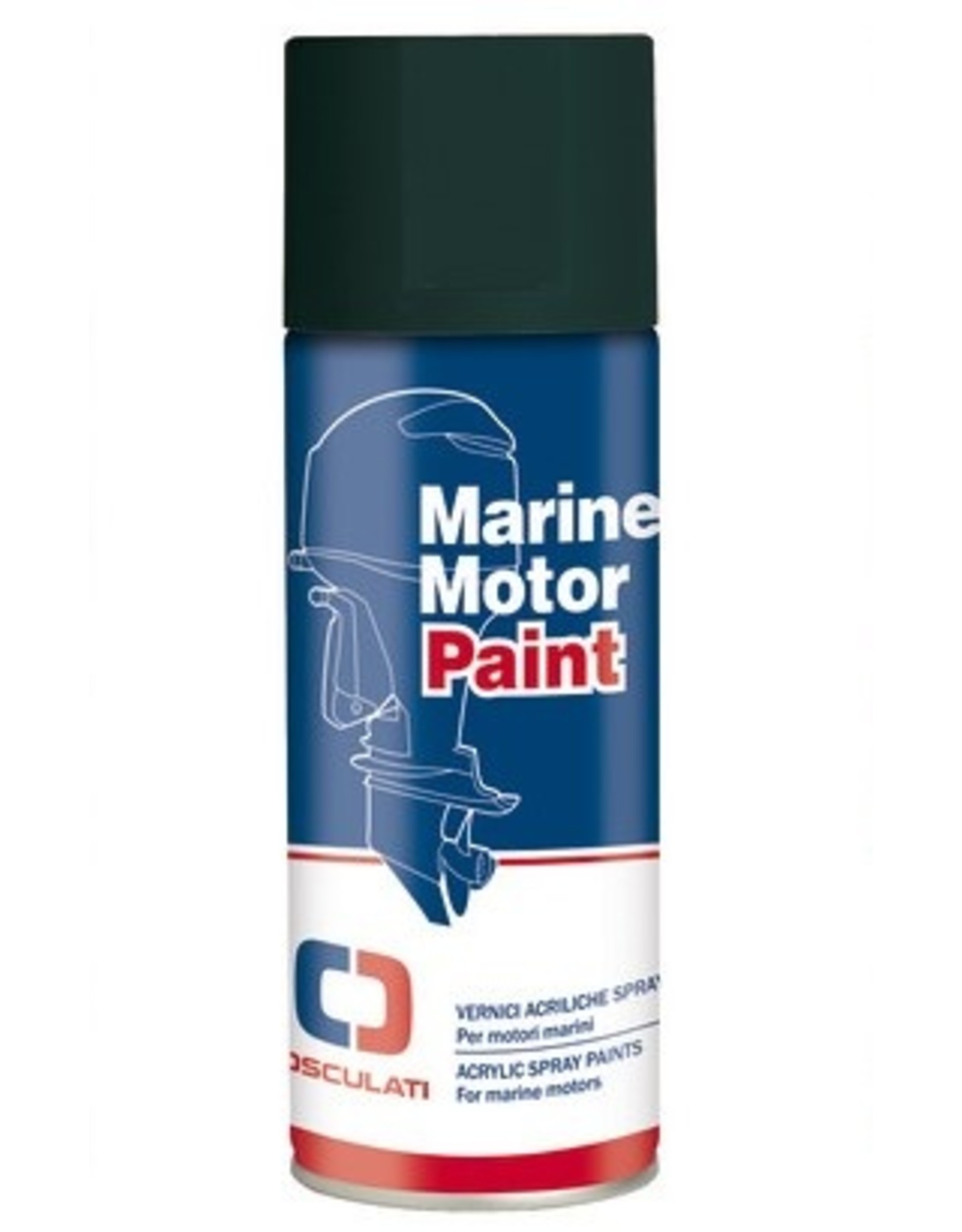 Osculati Acrylic paint blue for Evinrude outboard motors 400 ml