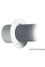 Osculati Flexibele PVC slang grijs rol per meter