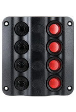 Osculati Wave electric control panel with 4 switches