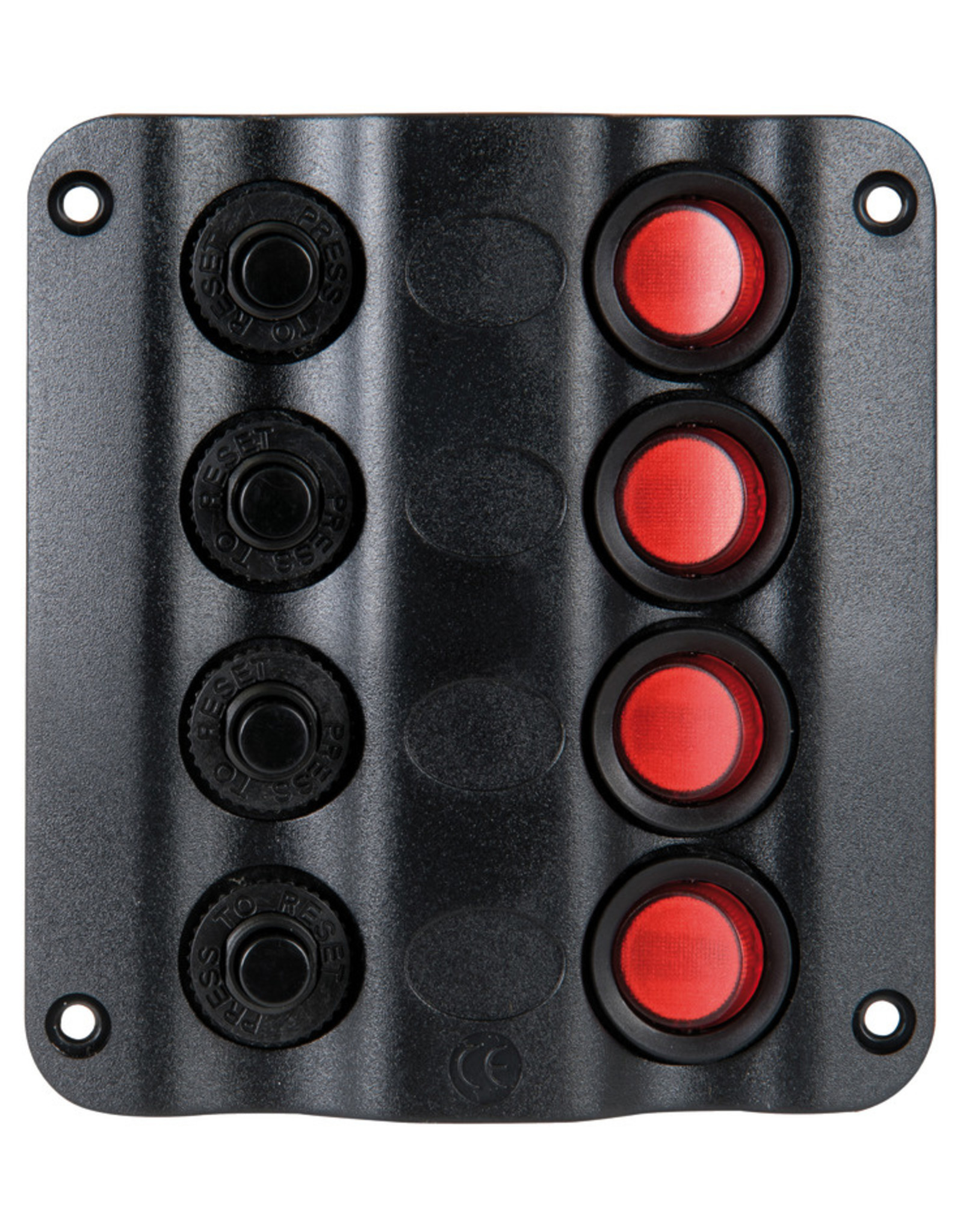 Osculati Wave electric control panel with 4 switches