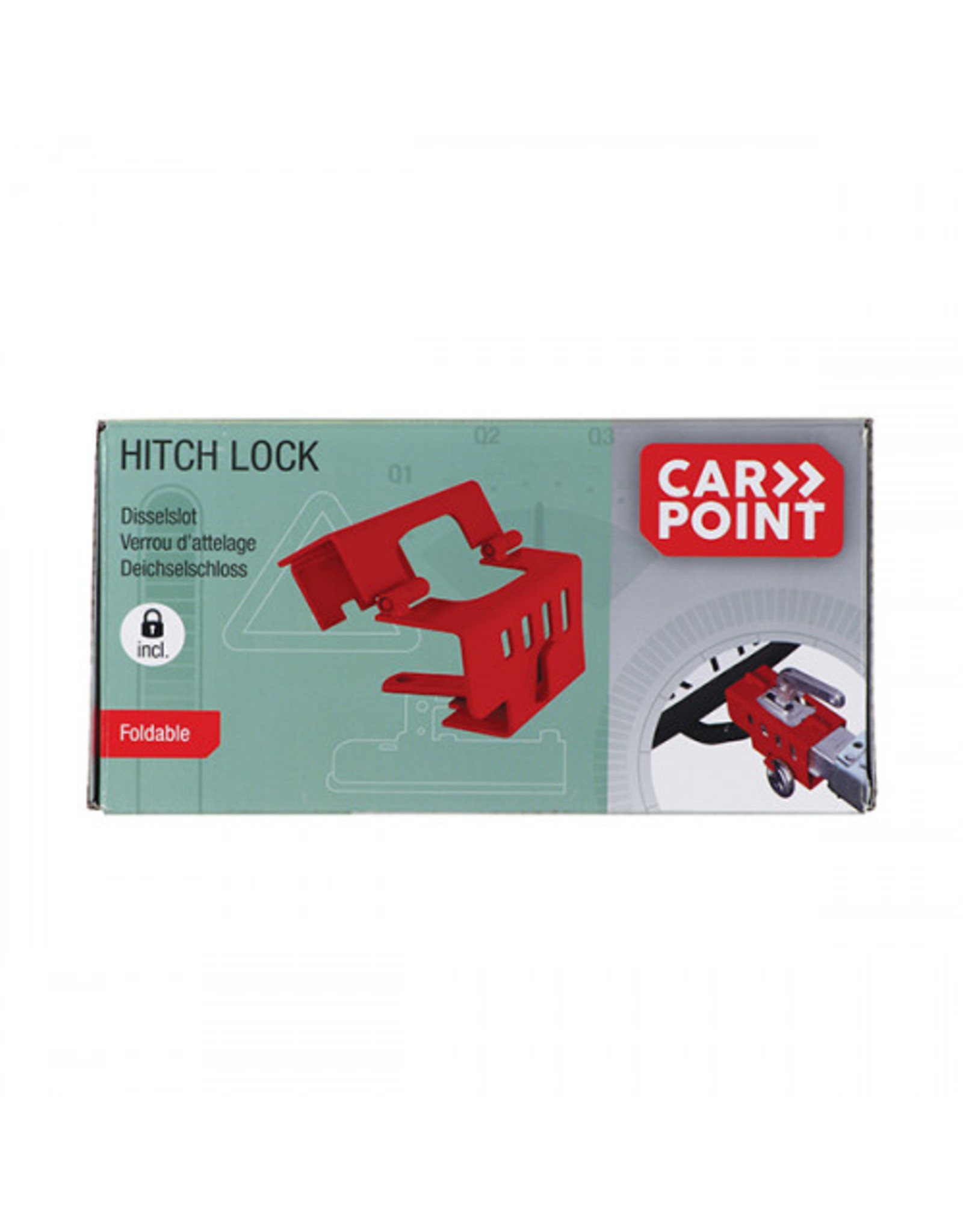 Deichselschloss Teilbar mit Scheibenschloss