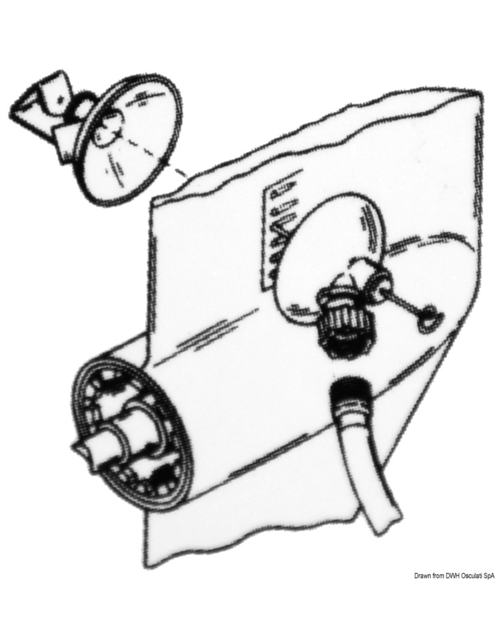 Osculati Motor flusher voor Mercury / Mercruiser