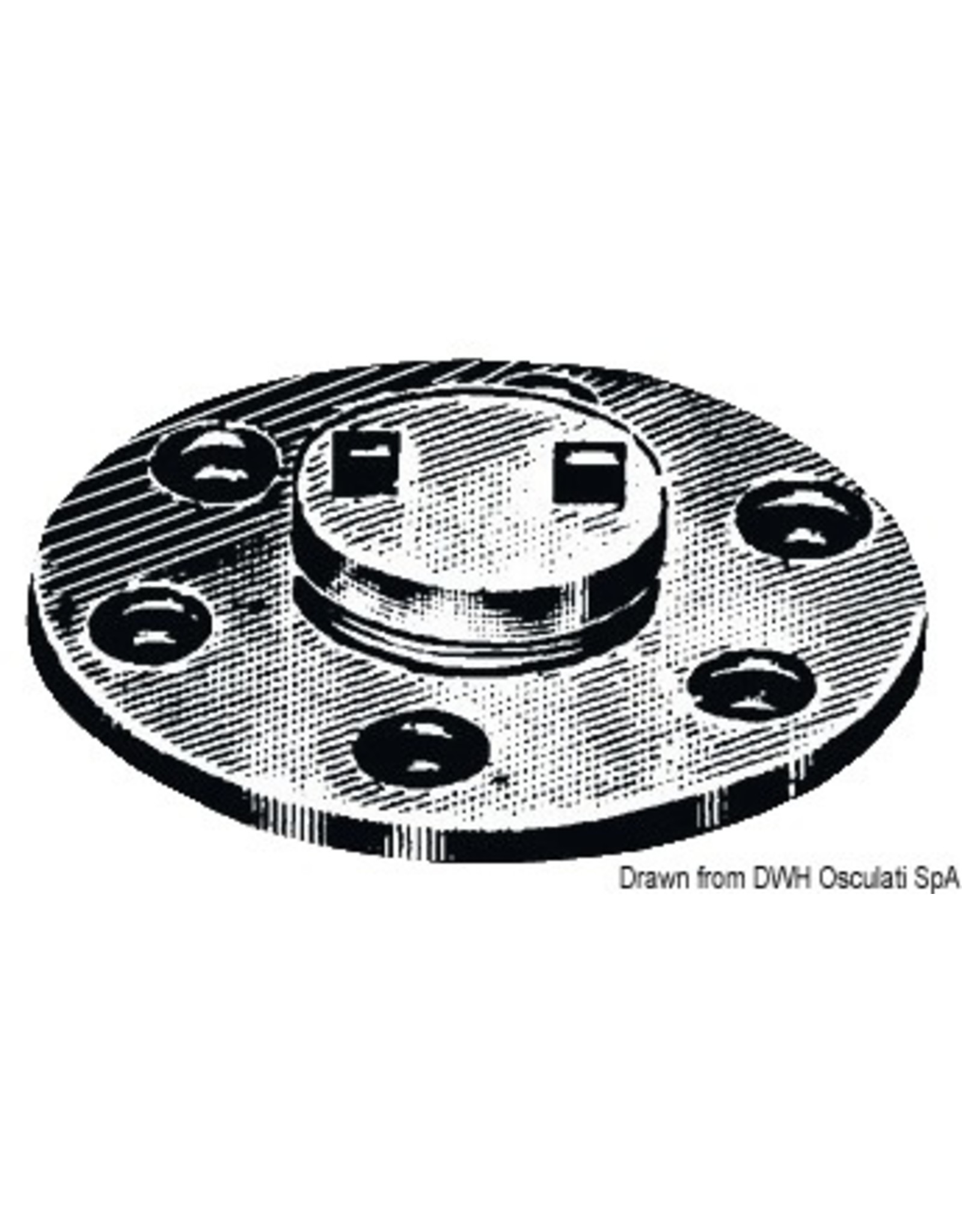 Osculati Water drain plug