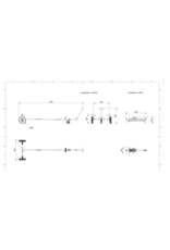 Hebor Watersport Faltbarer Schlauchboot-Transportanhänger