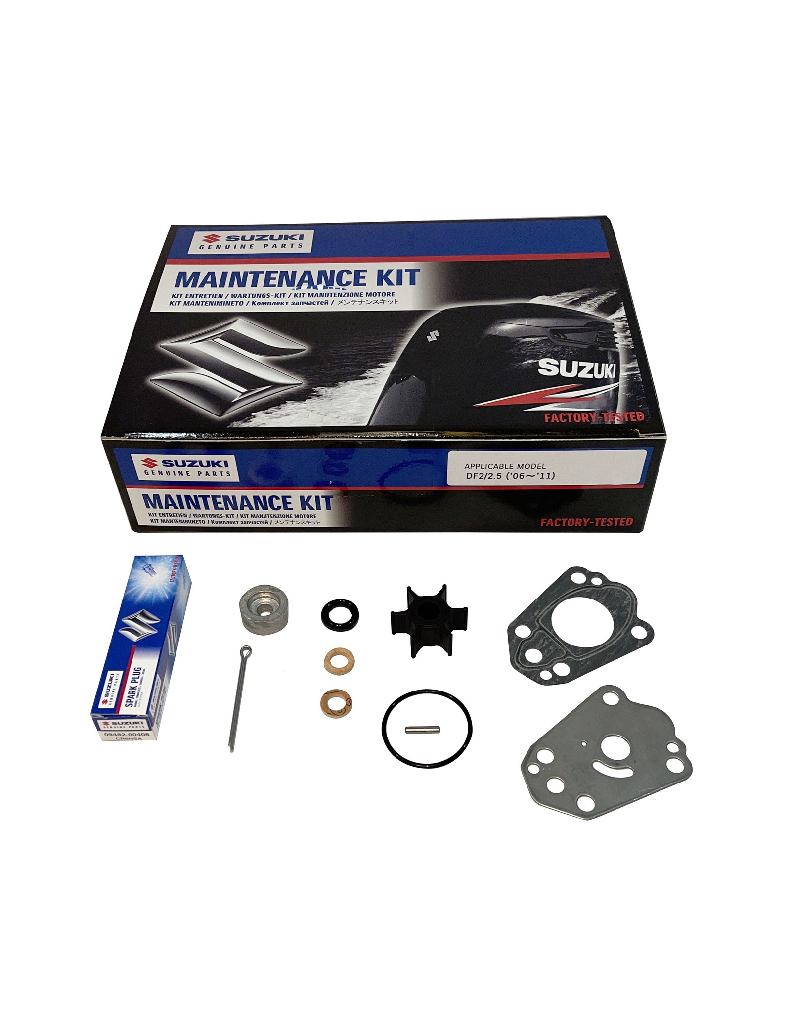 Suzuki Suzuki maintenance kit DF2 / 2.5 HP (06-11)