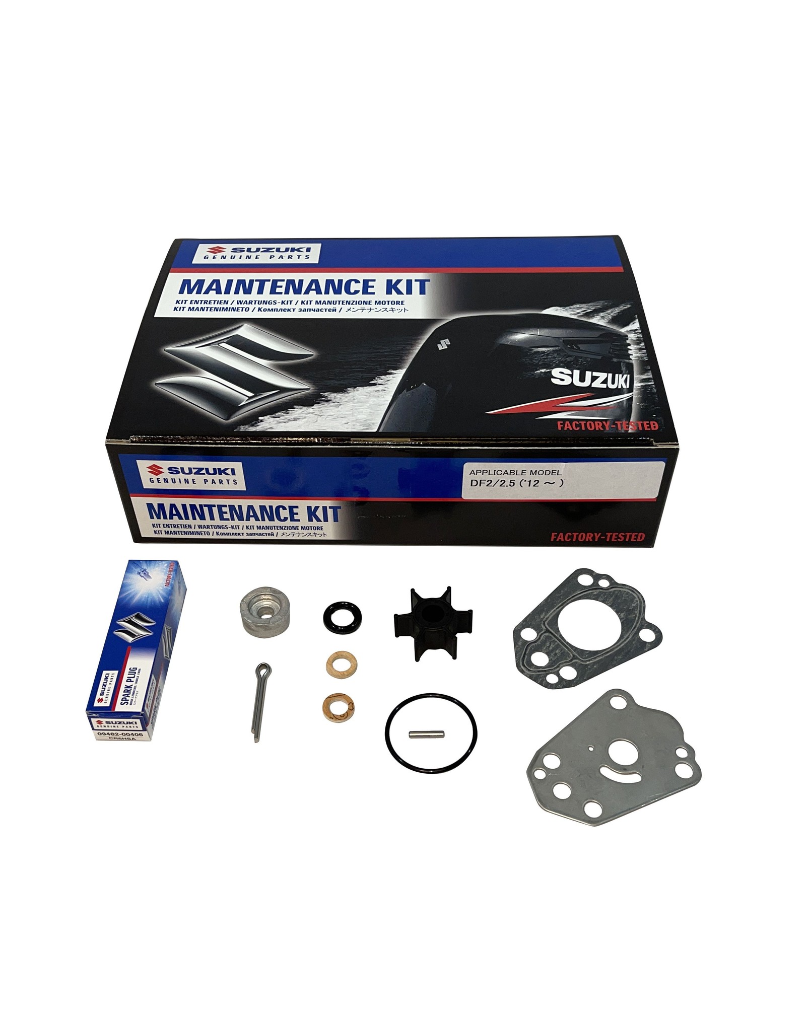Suzuki Suzuki maintenance kit DF2 / 2.5 HP (12-)