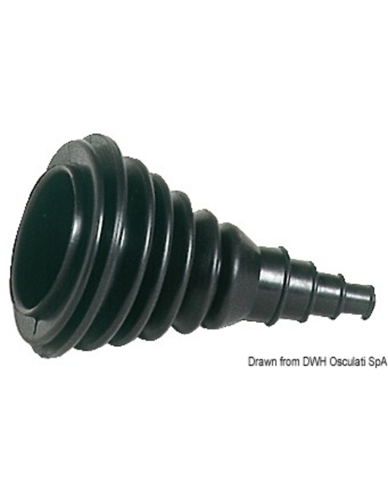 Osculati Transit/Sleeve made of Dutral anti-salt rubber 175 mm