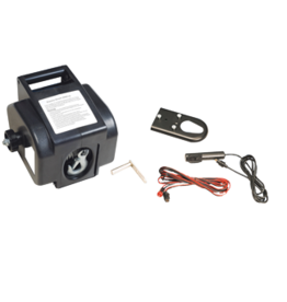 Allpa Elektrische Anhängerwinde 12 V, max. 40 A, inklusive Fernbedienung (900 kg)