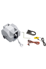 Allpa Elektrische Anhängerwinde 12 V, max. 50 A, inklusive Fernbedienung (1500 kg)